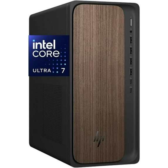 HP Envy Desktop, Core i7, 32GB, 1TB SSD, GeForce RTX 4060, Black