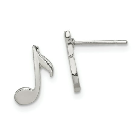 Jewelry Mini Post Earrings - 925 Sterling Silver Musical Note Mini Post Stud Ball Button Earrings Music Fine Jewelry Ideal Gifts For Women Gift Set From Heart