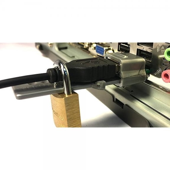 USB LOCK Port Blocker & Keyboard LOCK