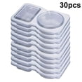 thumbnail image 3 of Contenedor Condimentos Doble Compartimento Contenedores Desechables A Prueba Fugas 30 Uds., 3 of 4