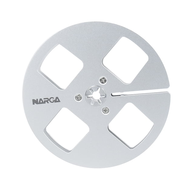 Monstrate Carrete de metal vacío plateado duradero para accesorios de audio adecuados para cualquier máquina de carrete abierto Sistemas de cine en casa Plata