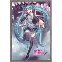 Hatsune Miku - Stage Lights Wall Poster, 22.375" x 34" Framed