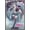 Barnwood Framed Version, variant on Hatsune Miku - Stage Lights Wall Poster, 22.375" x 34"