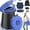Indigo, variant on XXL Portable Toilet for Camping,880lbs Capacity,19.7" H Adjustable Outdoor Toilet with 7 Garbage Bags,Porta Potty for Adults,Collapsible Luggable Loo for Camping