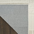 thumbnail image 5 of Nourison Nordic 8' x 10' Ivory Grey Modern Indoor Rug, 5 of 8