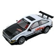 thumbnail image 2 of Fjnjuu RC cars RC Drift Car Kids Remote Control Car with Shiny LED Lights 1/24 4WD 2.4GHz High Speed Drift RC Car with Two Rechargeable Batteries and Drift Tires RC Cars, 2 of 5