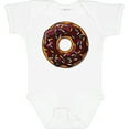 thumbnail image 3 of Inktastic Chololate Donut with Sprinkles Boys or Girls Baby Bodysuit, 3 of 5
