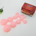 thumbnail image 4 of 12-Piece Silicone Vacuum Cupping Set with Elastic Suction - Portable, Reusable Massage Cups for Fitness & Health Therapy, Non-Toxic, Durable Design in Red English Packaging, 4 of 6
