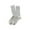 Gray, variant on 1 Pair Women's Calf Socks Solid Color Mid- Socks for Casual Daily Work (White Free Size)
