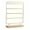 Golden, variant on Segolike 5 Tier Earring Organizer Stand, Wooden Base, Display Rack, Jewelry Holder Organizer for Store, Tradeshow, Photography Dresser Golden