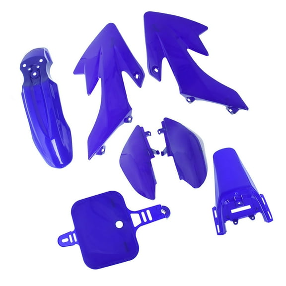 Plastic Body Fender Fairing Kit Blue Fit for Honda CRF50 2004-2015, XR50R 2000-2004