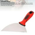 thumbnail image 3 of Putty Spatula, Easy To Operate Sturdy Rustproof Paint Scraper Tool Stainless Steel 6 Inch  for Repairing Dents Cracks Holes, 3 of 7