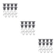 thumbnail image 4 of Guardoinrt 8 Pcs/Ensemble Crochet Pare-Soleil pour RV Installation Facile et Lumières RV 3Ensemble, 4 of 6