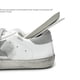 thumbnail image 5 of Zapatos viejos pequeños y sucios de cuero de dos capas para ganado, zapatos de skate blancos pequeños para estudiantes, estrellas fugaces de la calle de varios viajes de Harajuku, talla, 5 of 6