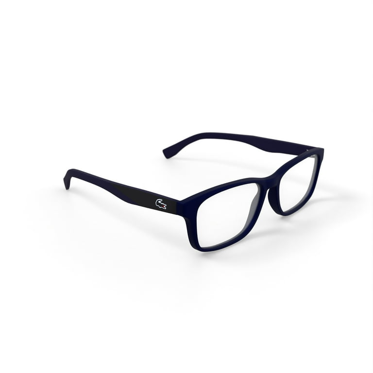 Lacoste Men's L2842G Prescription Eyeglasses with Case, Navy Blue