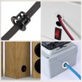 thumbnail image 5 of 48pcs Wire Grommet, 12.8mm Mounting Dia Plastic Grommets Cable Hose Snap, Black, 5 of 6