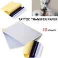 thumbnail image 2 of RYRDWP 10x Papier de Transfert Carbone pour Pochoir de Tatouage Feuille d'Hectographe de Traçage Thermique, 2 of 3