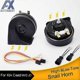 thumbnail image 1 of 2 Pcs/Set Snail Horn 12V 125db 410/510Hz Auto Horns Waterproof High Low Pitch Loud Car Horn For Kia Ceed Cee D MK2 JD 2012-2018, 1 of 5