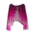 thumbnail image 4 of Birdeem Chandail de Noël Tricoté pour Femmes, Design Imprimé, Col Rond, Manches Longues, Chandail à la Mode, Chandails de Noël pour Femmes, Hauts de Noël pour Femmes, 4 of 7