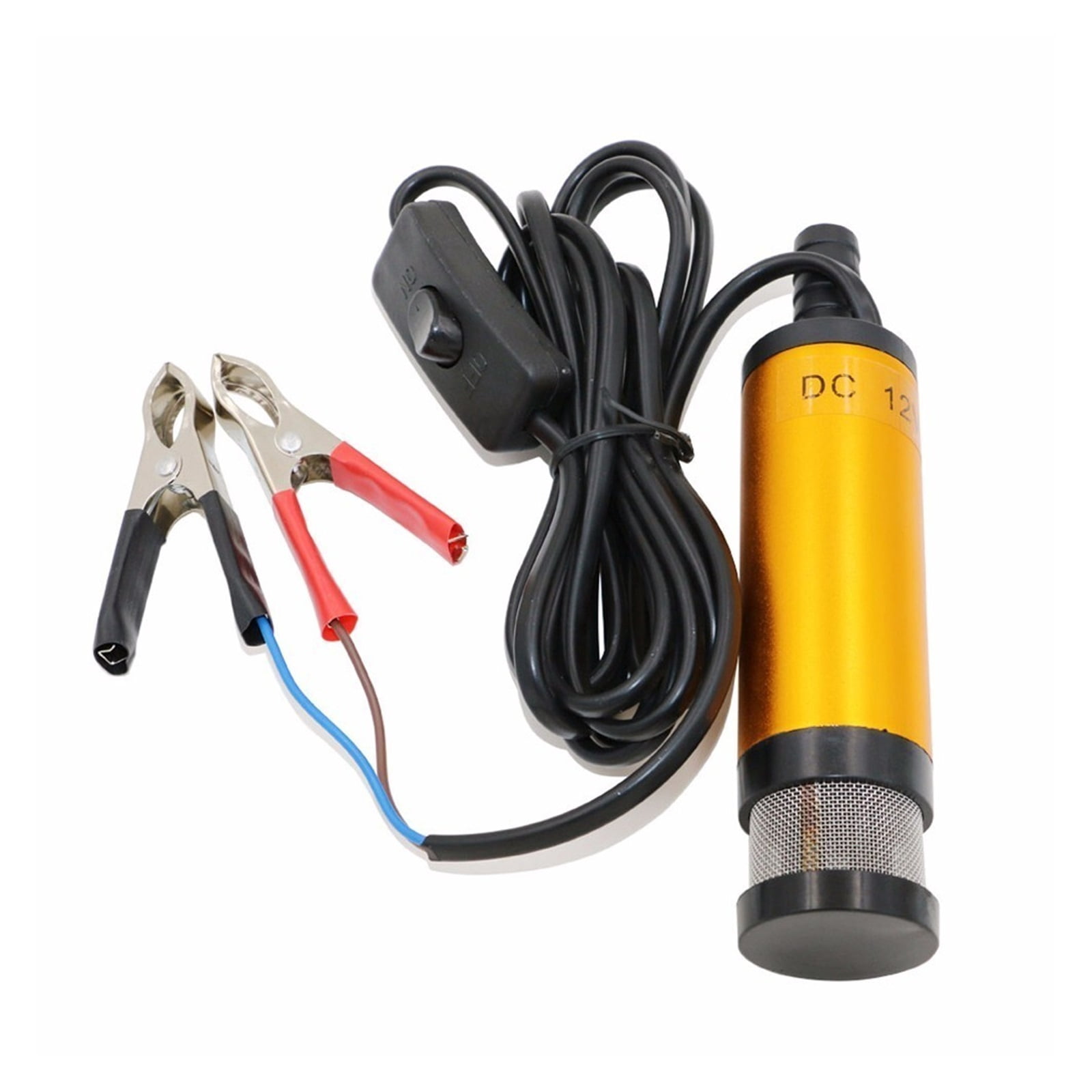 12V 24V DC Electric Submersible Pump ,Aluminum Alloy Shell,12L/min,fuel Transfer Pump 12 V Volt 24 For Pumping Diesel Oil Water ,Dependable & Durable