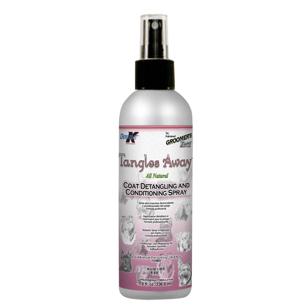 Groomers Edge Tangles Away Spray Detangler 8 oz