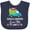 Navy Blue, variant on Inktastic Nana and Grandpa Love Me Valentine Truck Boys Baby Bib