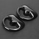 thumbnail image 4 of 2Pcs Carbon Fiber Texture Seat Belt Cover Decoration Fit for Range Rover Evoque 2020, 4 of 5