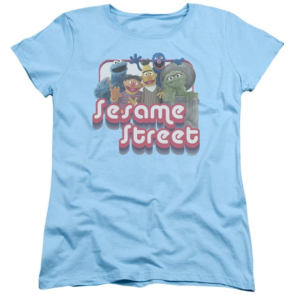 Sesame Street - Groovy Group - Women's Short Sleeve Shirt - X-Large