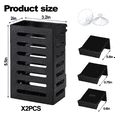 thumbnail image 3 of 2 Pack Aquarium Plant Holder with Hooks and Suction Cups, Hanging Aquatic Planter Cups for Aquarium Decorations Plants, 3 of 8