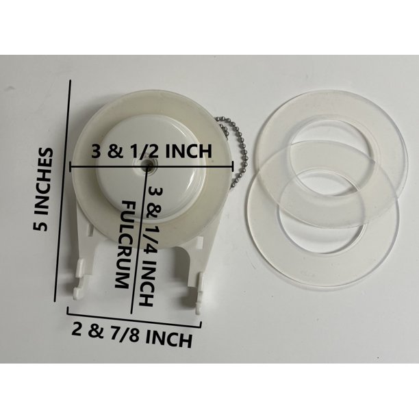 American Standard 7389200070A 3Inch Flapper Valve with 2 Extra