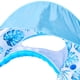 thumbnail image 2 of Toldo extraíble con respaldo en forma U sillón flotante inflable con anillo natación engrosado (con toldo-Hojas azules), 2 of 9