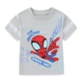 thumbnail image 2 of Marvel Spider-Man Short Sleeve T-Shirt and Mesh Short Set (Boys), 2 Piece Set, Sizes 2T-7, 2 of 6