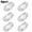 White, variant on Cotton Terry Cloth Mop Pads 15x8 Inch 6-Pack (Handle is Not Included)