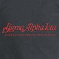 thumbnail image 3 of CafePress - Sigma Alpha Iota Logo Long Sleeve T Shirt - Long Sleeve Dark T-Shirt, 3 of 4
