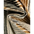 thumbnail image 5 of Unique Loom Outdoor Modern Collection Area Rug - Strata (5' 1" x 8' Rectangle Gray/Ivory), 5 of 9