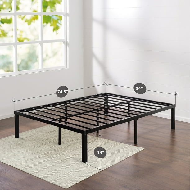 Priage By Zinus 14 Inch Classic Metal Platform Bed Frame Queen Hanaposy