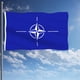 thumbnail image 1 of 90x150cm (5x3ft) Bandera de la OTAN Tela de poliéster Bule Decoración de la bandera de la bandera de la OTAN Ndcxsfigh  Nuevos Originales, 1 of 9