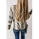 thumbnail image 1 of ABPHQTO Suéter De Mujer Con Cuello En V Y Estampado Animal Gris, 1 of 5