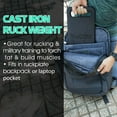 thumbnail image 6 of Yes4All 30lb Cast Iron Ruck Plate, Pair, 6 of 7