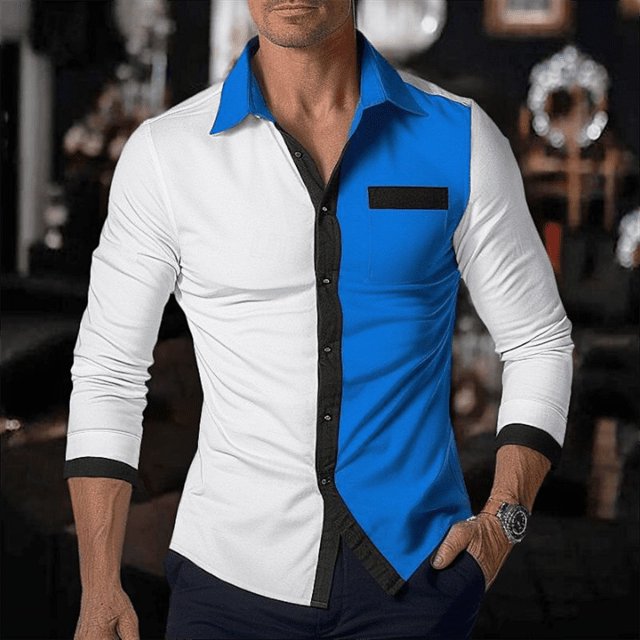 Camisa de hombre casual a rayas a cuadros con patrón irregular hawaiano suave y cómoda camiseta de calle para exteriores para hombre talla grande 6XL
