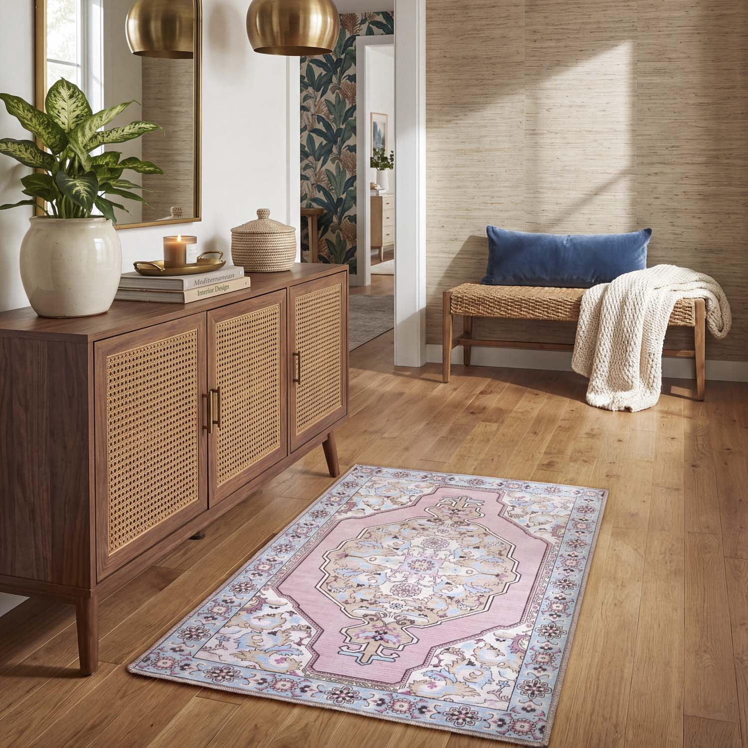 My Texas House Back to Campus Louisa Area Rug, 2 ft x 2 ft 11 in