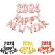 thumbnail image 3 of Globo de Feliz año nuevo Cateissary 2024 Nochevieja de aluminio rojo, 3 of 6