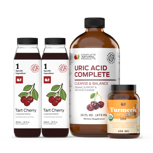 Gout Complete Uric Acid Cleanse & Detox Bundle