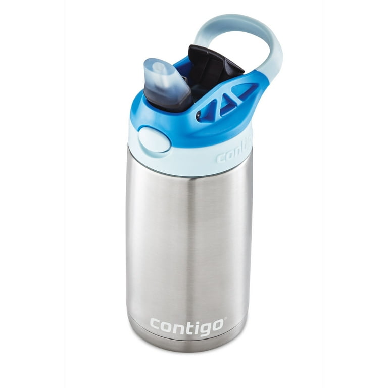 Kids Straw Stainless Steel Water Bottle with AUTOSPOUT® Lid, 13oz