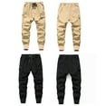 thumbnail image 3 of Zhlaeerr 7-16Y Boys Cargo Jogger Pants for Youth Kids Spring Fall Cargo Pants Elastic Waist Casual Trousers Active Pants, 3 of 13