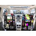 thumbnail image 2 of 2Pcs Car Organizers, HE-TOP Waterproof Car Seat Protector Kick Mats, Car Seat Protector Car Back Seat Organizer with Transparent iPad Holder for Kids, 2 of 2