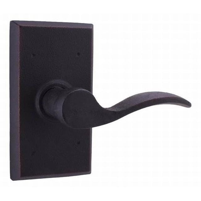Weslock R7300H1H1SL20 Right Hand Carlow Square Passage Lock with Adjustable Latch & Full Lip Strike, Oil Rubbed Bronze