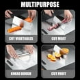 thumbnail image 5 of Ywuzuh Titanium Cutting Board, Stainless Steel Cutting Board, Food-Grade Chopping Board for Kitchen Outdoor Camping Meal Prep, 5 of 7