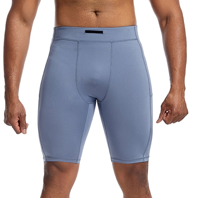 AherBiu Compression Shorts for Men Gym Athletic Running Sport Shorts Slimming Performance Underwear