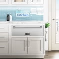 thumbnail image 4 of 30 in. Warming Drawer with Three Compartments in Stainless-Steel (KM-RWD-30SS), 4 of 13